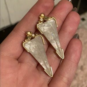 Kendra Scott Libby Triangle statement earrings